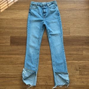 Zara Slim Flare Light Blue Jeans | size 8 | $25